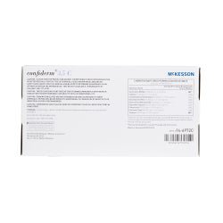 McKesson Confiderm 3.5C Nitrile Exam Gloves X-Small NonSterile Blue Textured Fingertips Chemo Tested 200 per Box