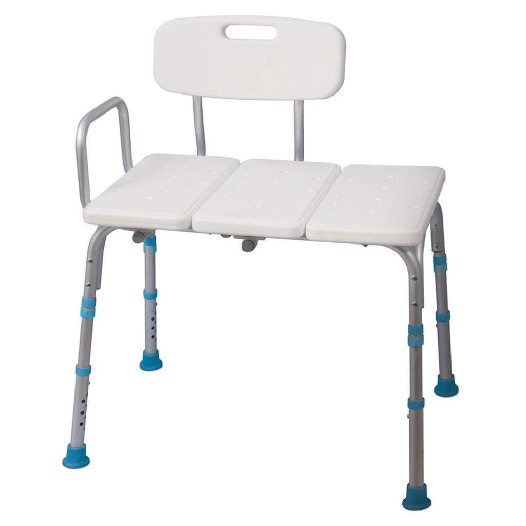 Drive Medical AquaSense Adjustable Transfer Bench 250 lbs