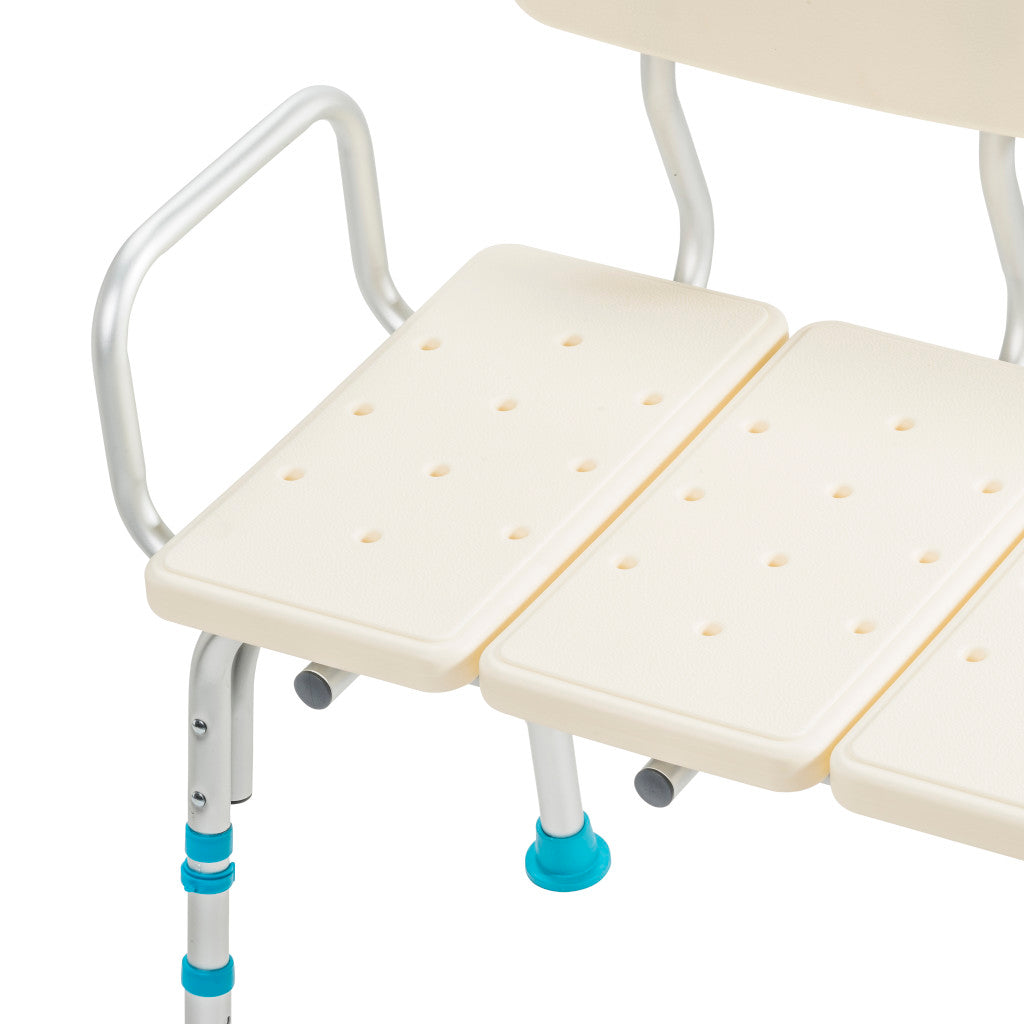 Drive Medical AquaSense Adjustable Transfer Bench 250 lbs