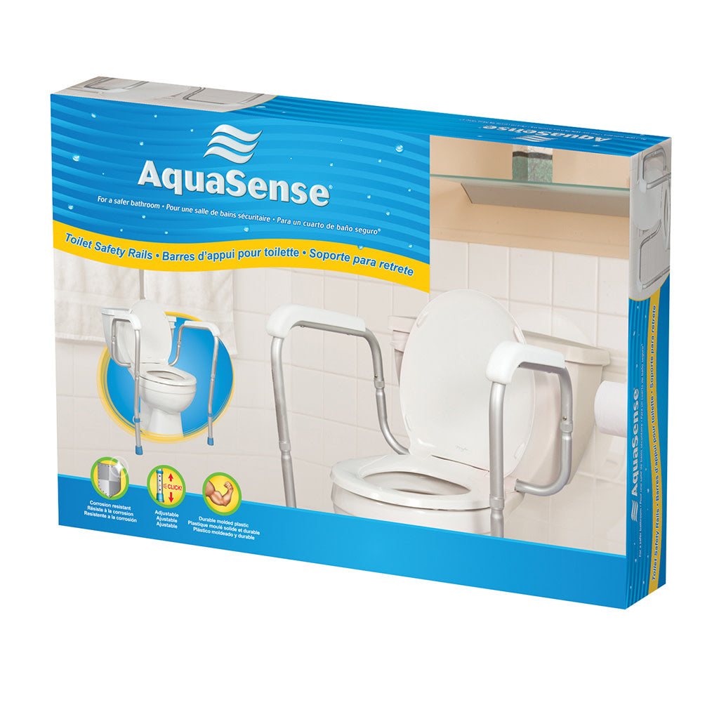 Drive Medical AquaSense Adjustable Toilet Safety Rail