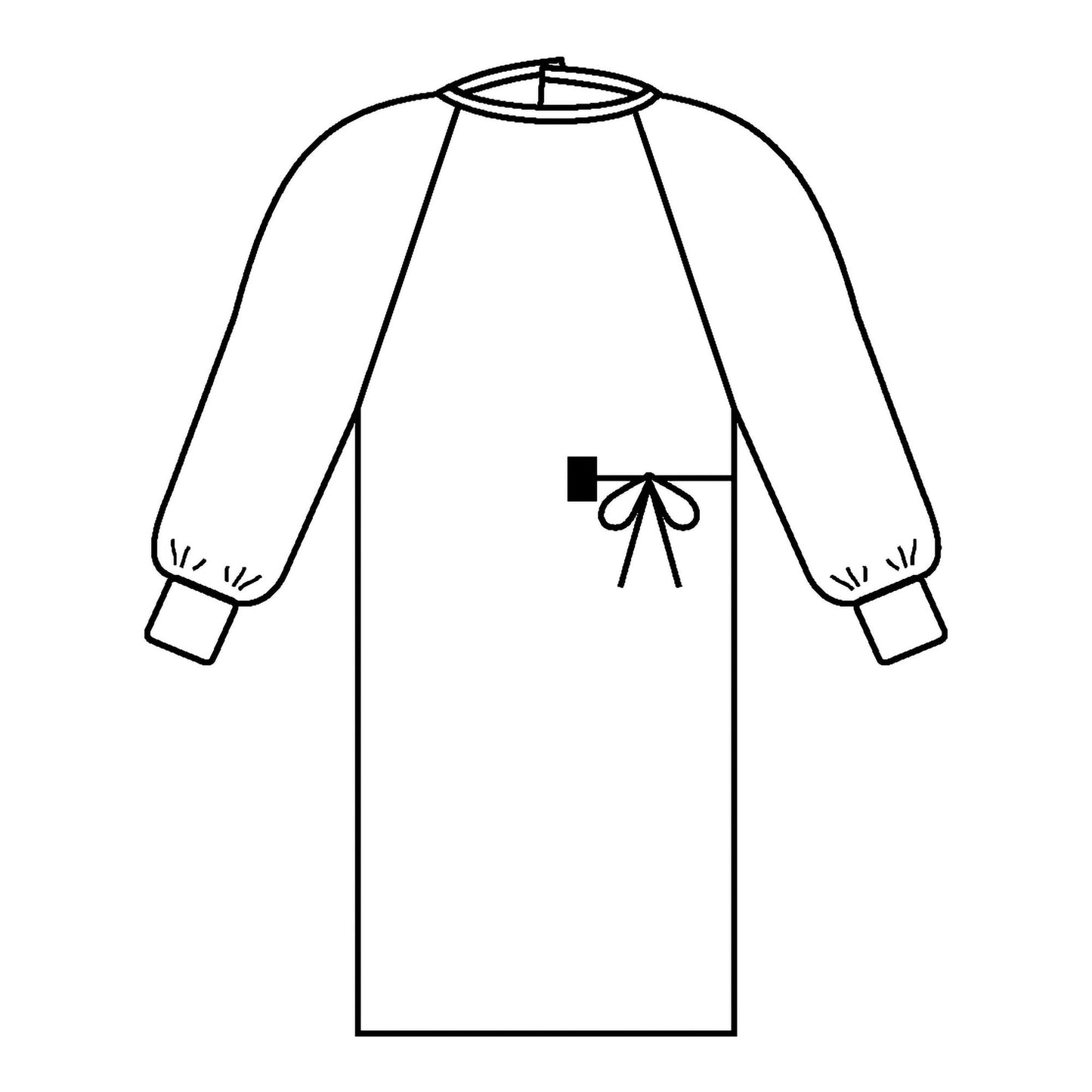 GOWN, SURG XLG (34/CS) KIMCLK