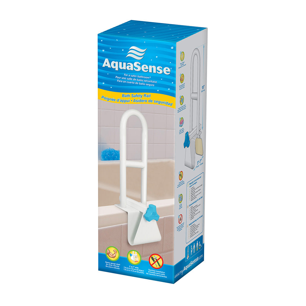 Drive Medical AquaSense Steel Bath Safety Rail