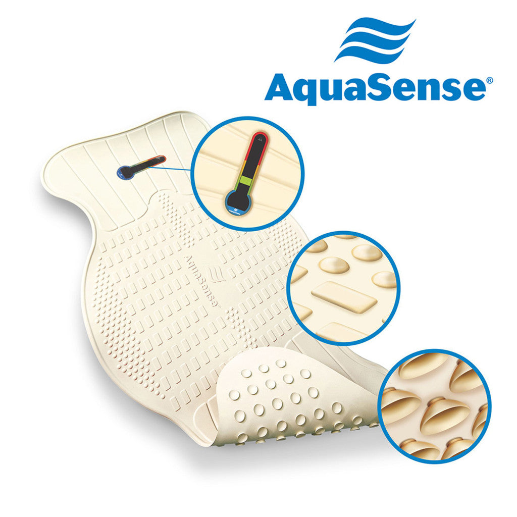 Drive Medical AquaSense Contoured Bath Mat with Temperature Indicator