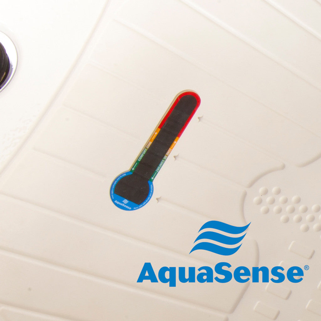 Drive Medical AquaSense Contoured Bath Mat with Temperature Indicator