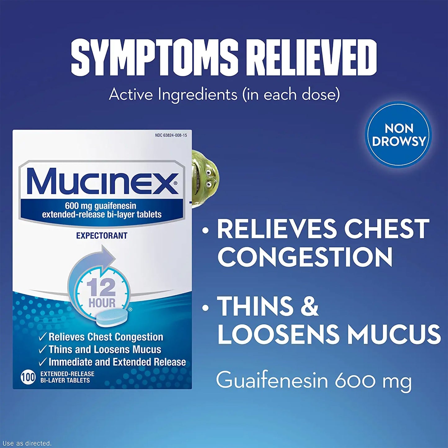 Mucinex® Guaifenesin Cold and Cough Relief