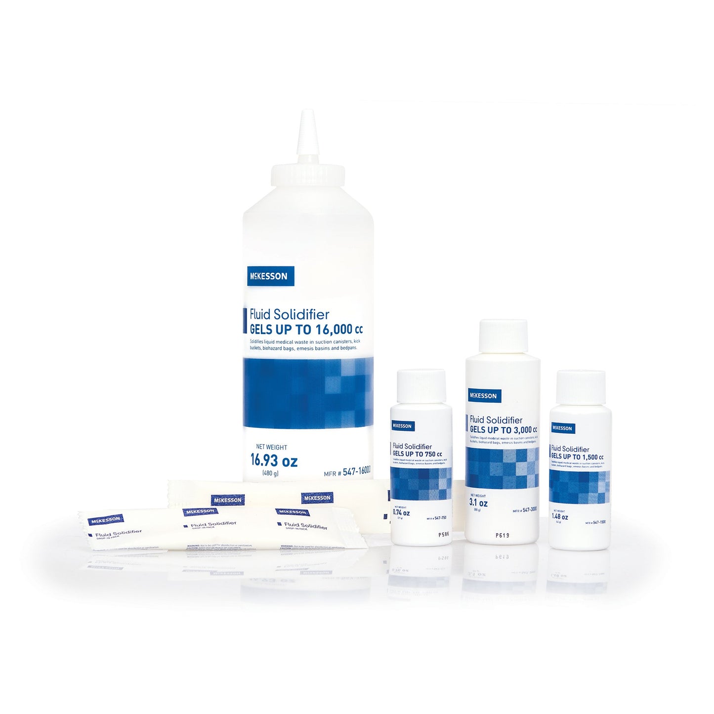 SOLIDIFIER, DROP-IN PACK 42GM 1500CC (100/CS)