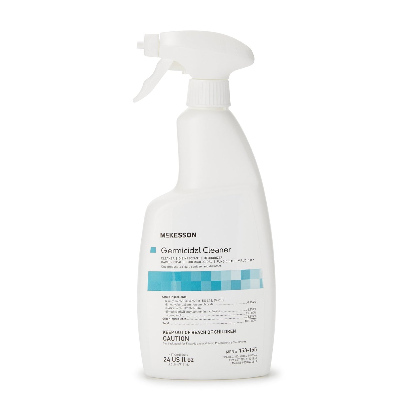 CLEANER, GERMICIDE SPRAY MCKESSON 24OZ (6/CS)