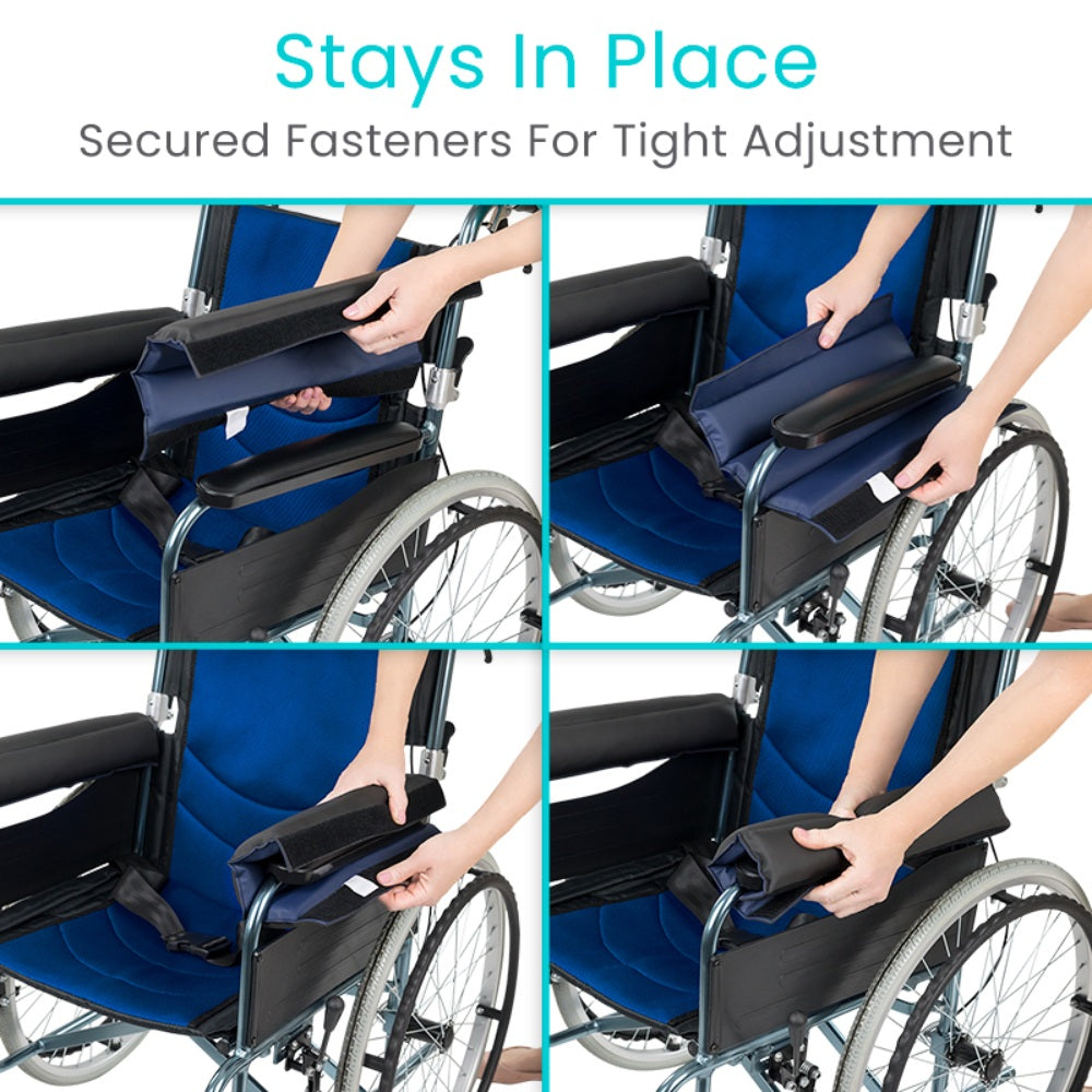 Easy Clean Wheelchair Armrests