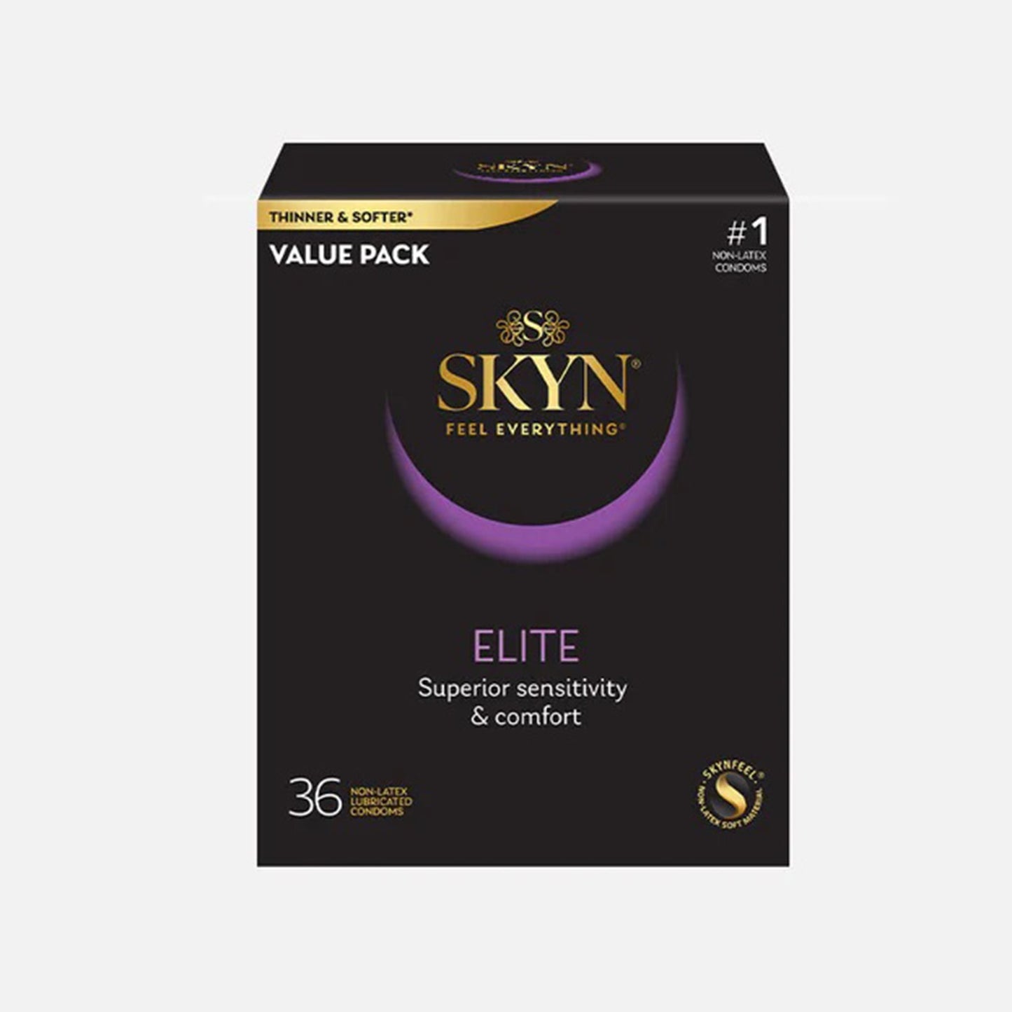 CONDOM, SKYN ELITE N/LATEX (36/BX 24BX/CS)