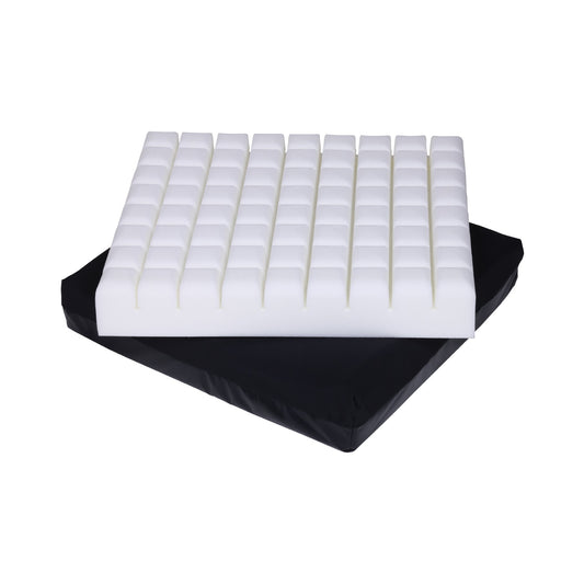 Geo-Matt® Foam PRT Seat Cushion, 18 x 16 x 3 Inch, Black