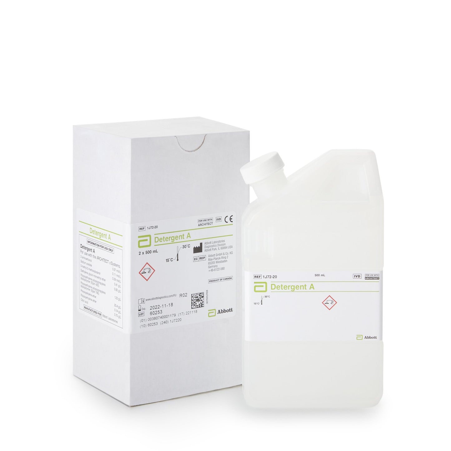 Architect™ Detergent A Reagent for use with Architect C16000 Analyzer
