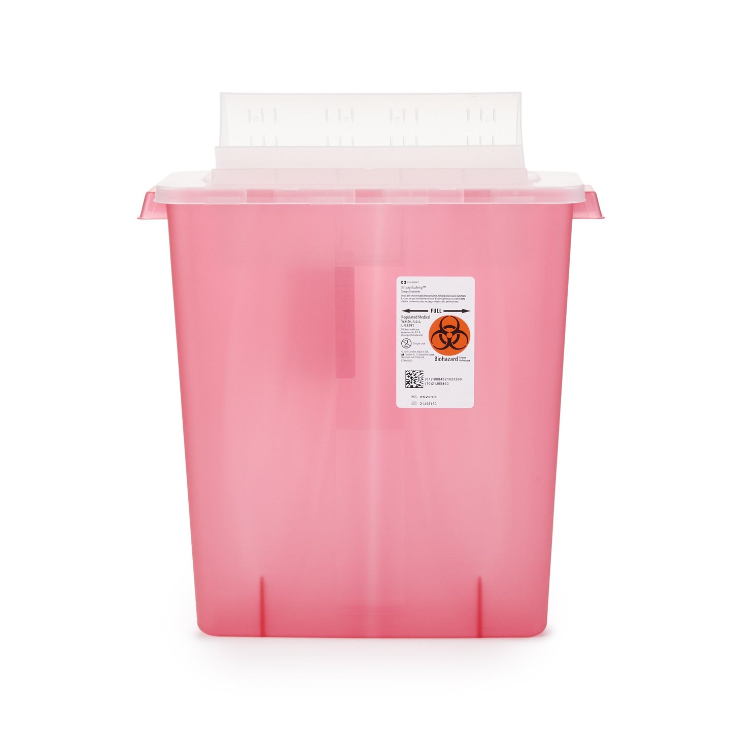 In-Room™ Multi-purpose Sharps Container, 3 Gallon, 13.75 x 16.25 x 6 Inch