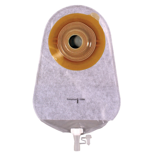 Assura® Deep Convex 1-Piece Transparent Urostomy Pouch, 31mm Stoma