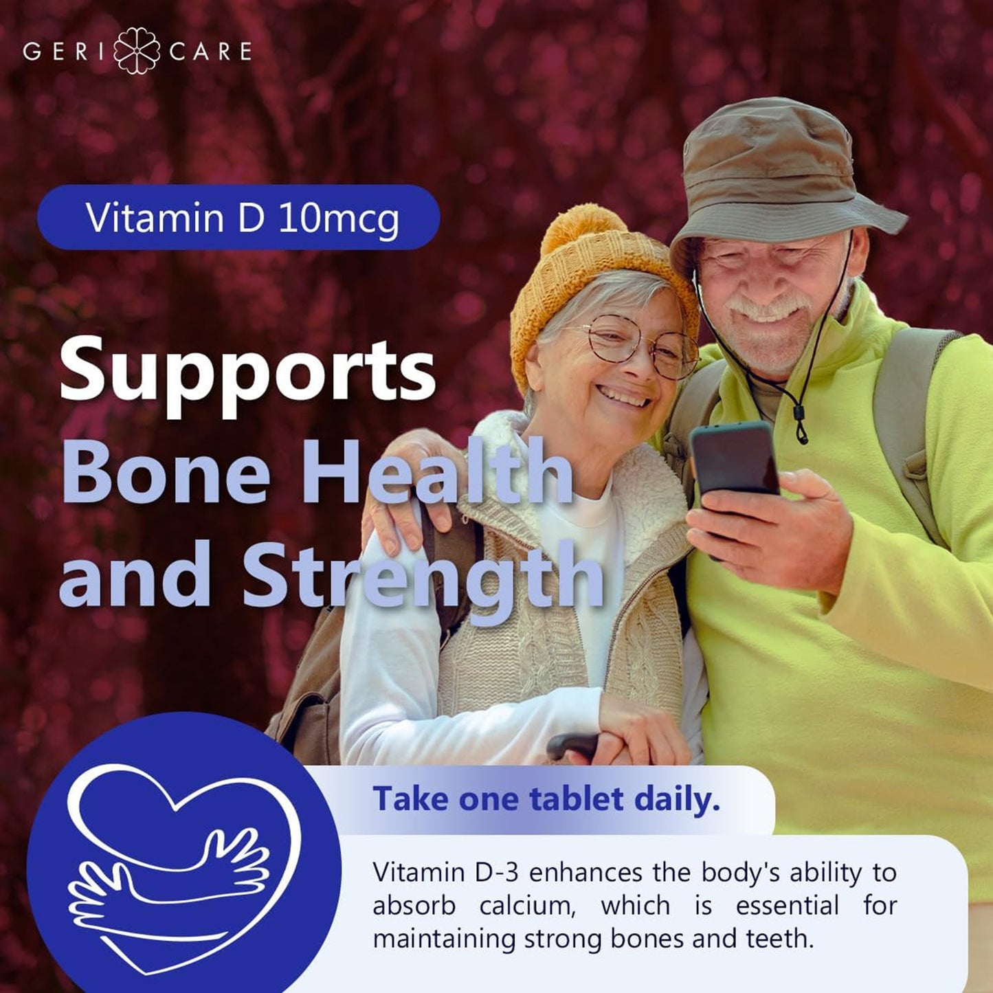 VITAMIN D, TAB 10MCG 400IU (100/BT)