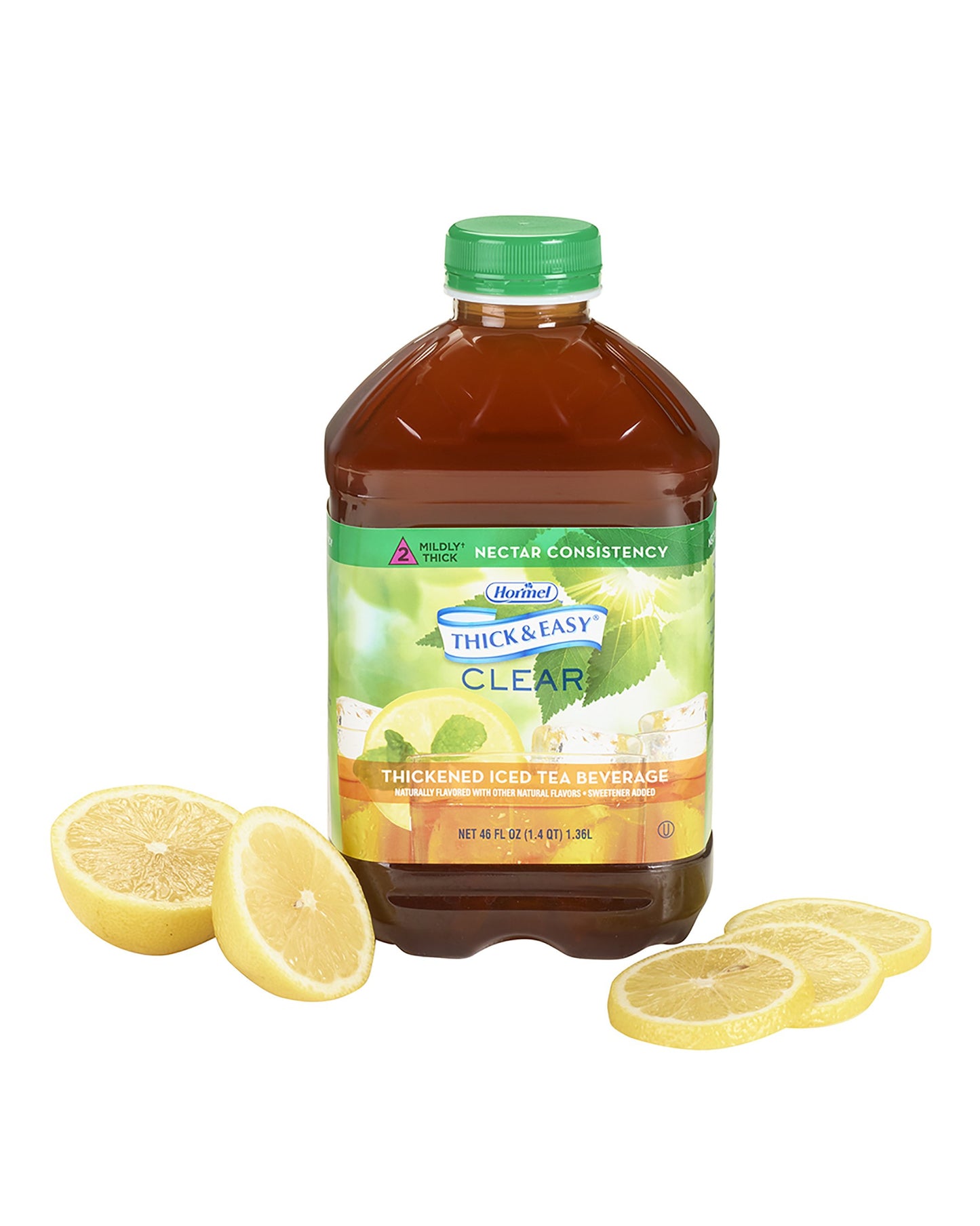 Thick & Easy® Clear Nectar Consistency Iced Tea Thickened Beverage, 46-oz.