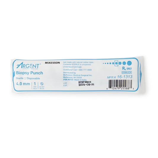 Biopsy Punch McKesson Argent Dermal 4 mm