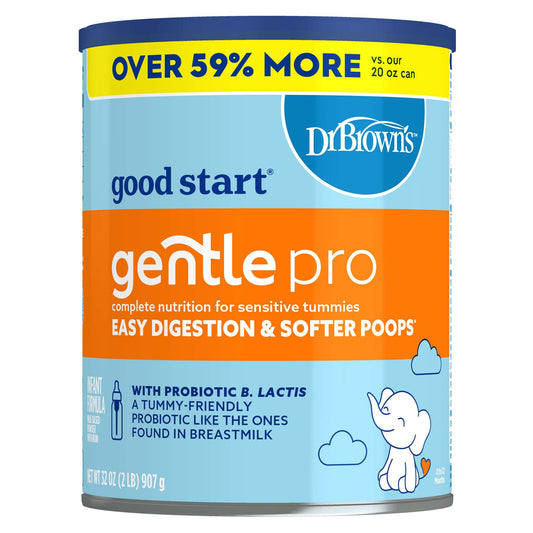 Infant Formula Dr. Brown's™ good start® gentle pro Unflavored 32 oz. Can Powder