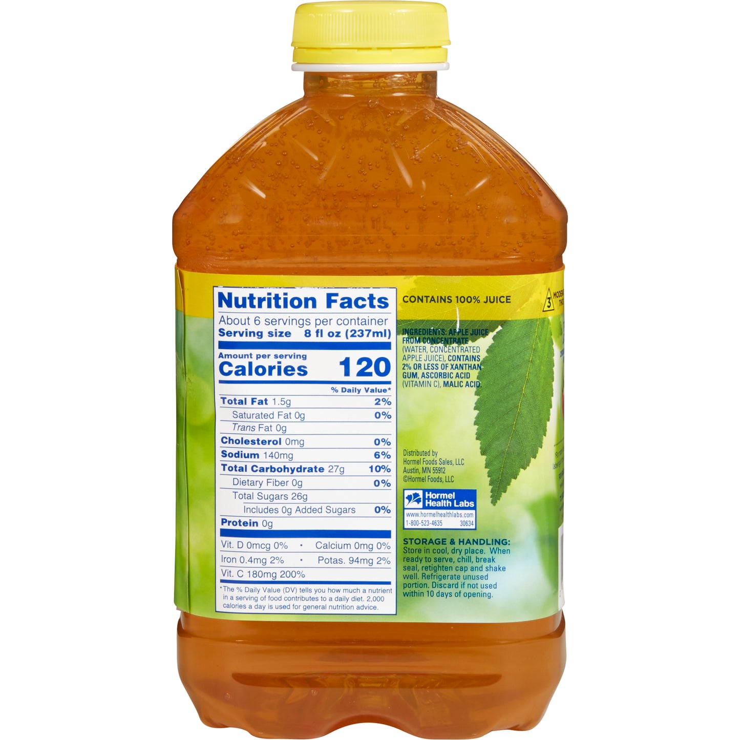 Thick & Easy® Honey Consistency Apple Thickened Beverage, 46-ounce bottle