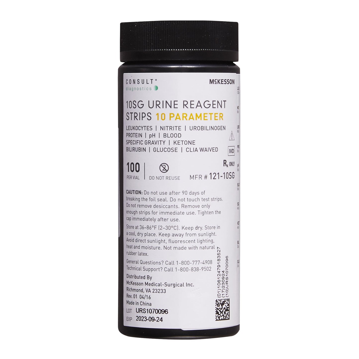 Urinalysis Reagent McKesson Consult™