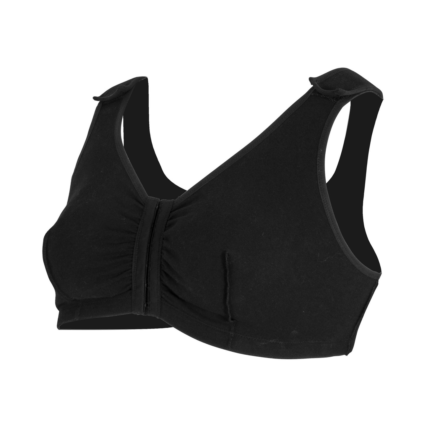 SUPPORT, SURGI-BRA II BREAST COTTON BLK LF 34B/C/D
