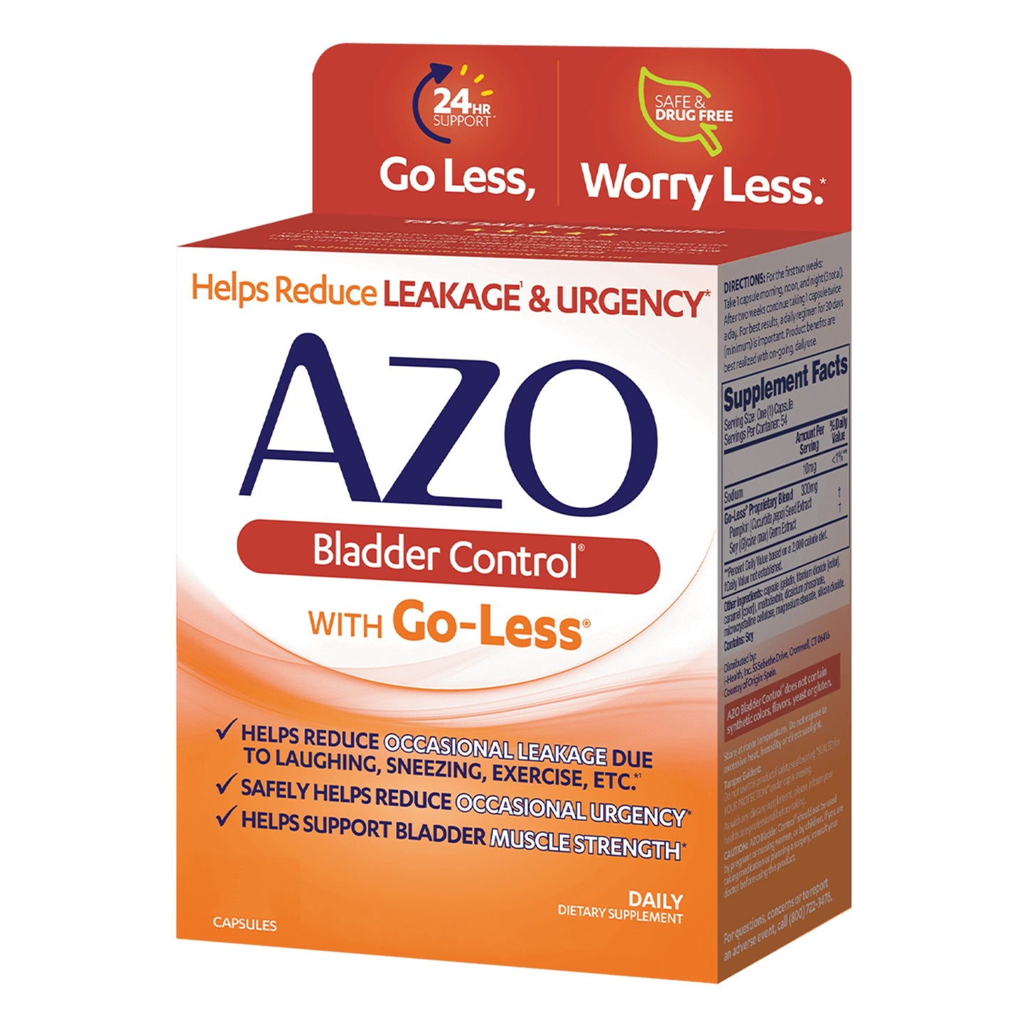 AZO BLADDER CONTROL, CAP (54/BX)