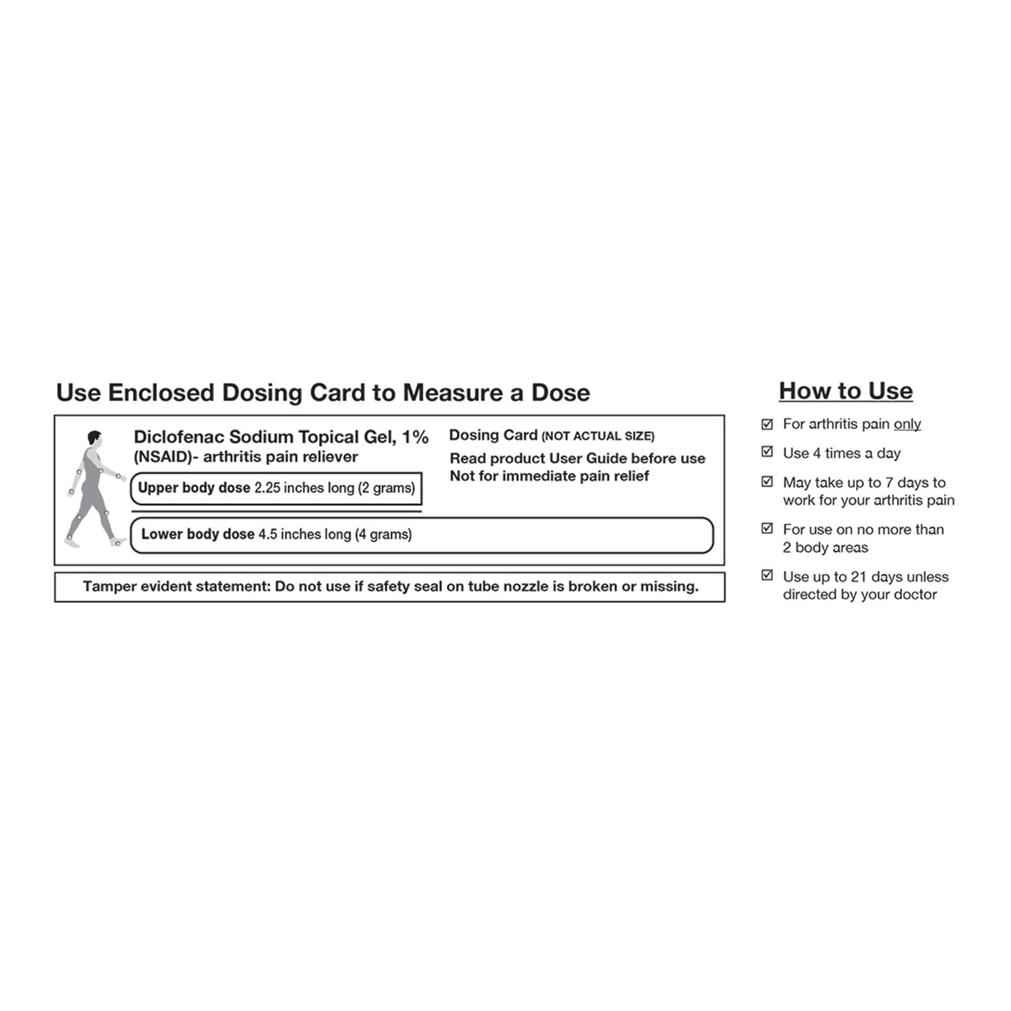 Geri-Care® 1% Diclofenac Sodium Topical Gel NSAID Arthritis Pain Reliever