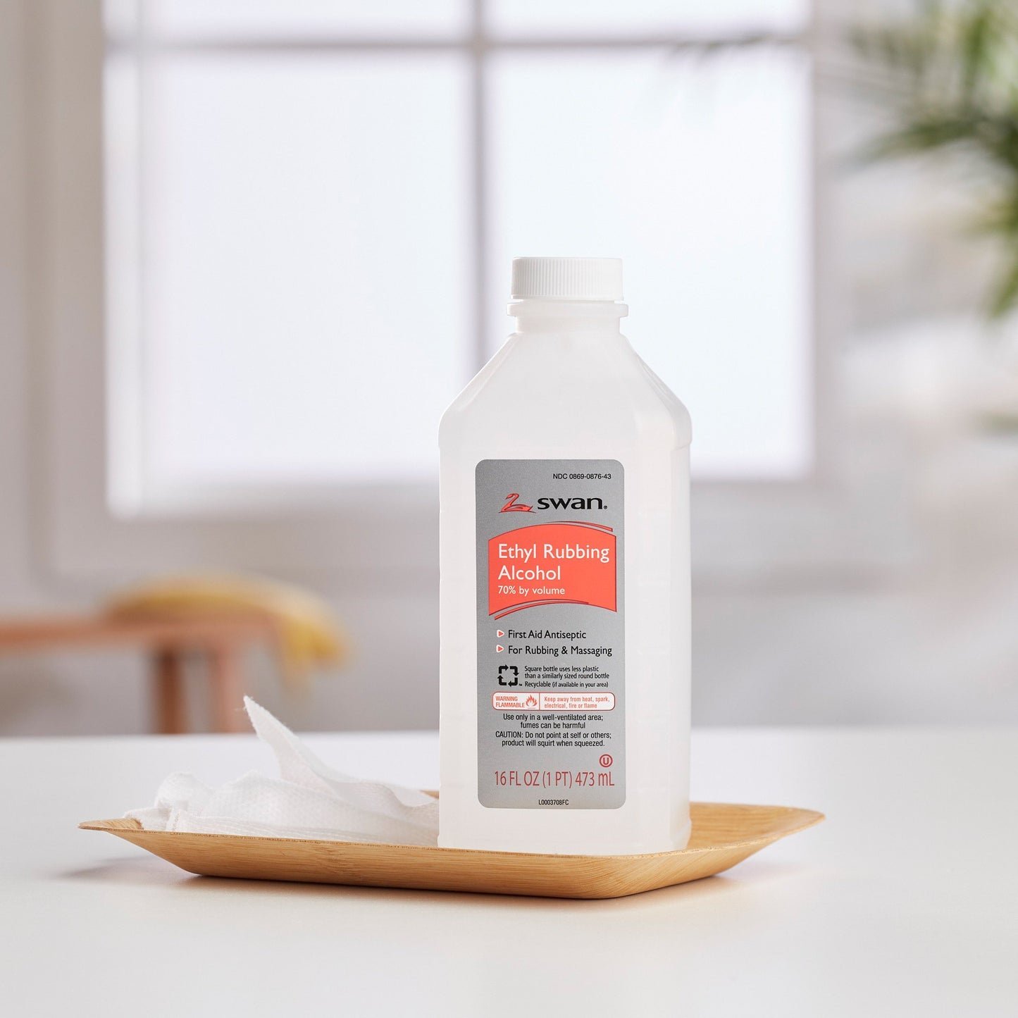 ALCOHOL, ETHYL 70% 16OZ (12/CS)