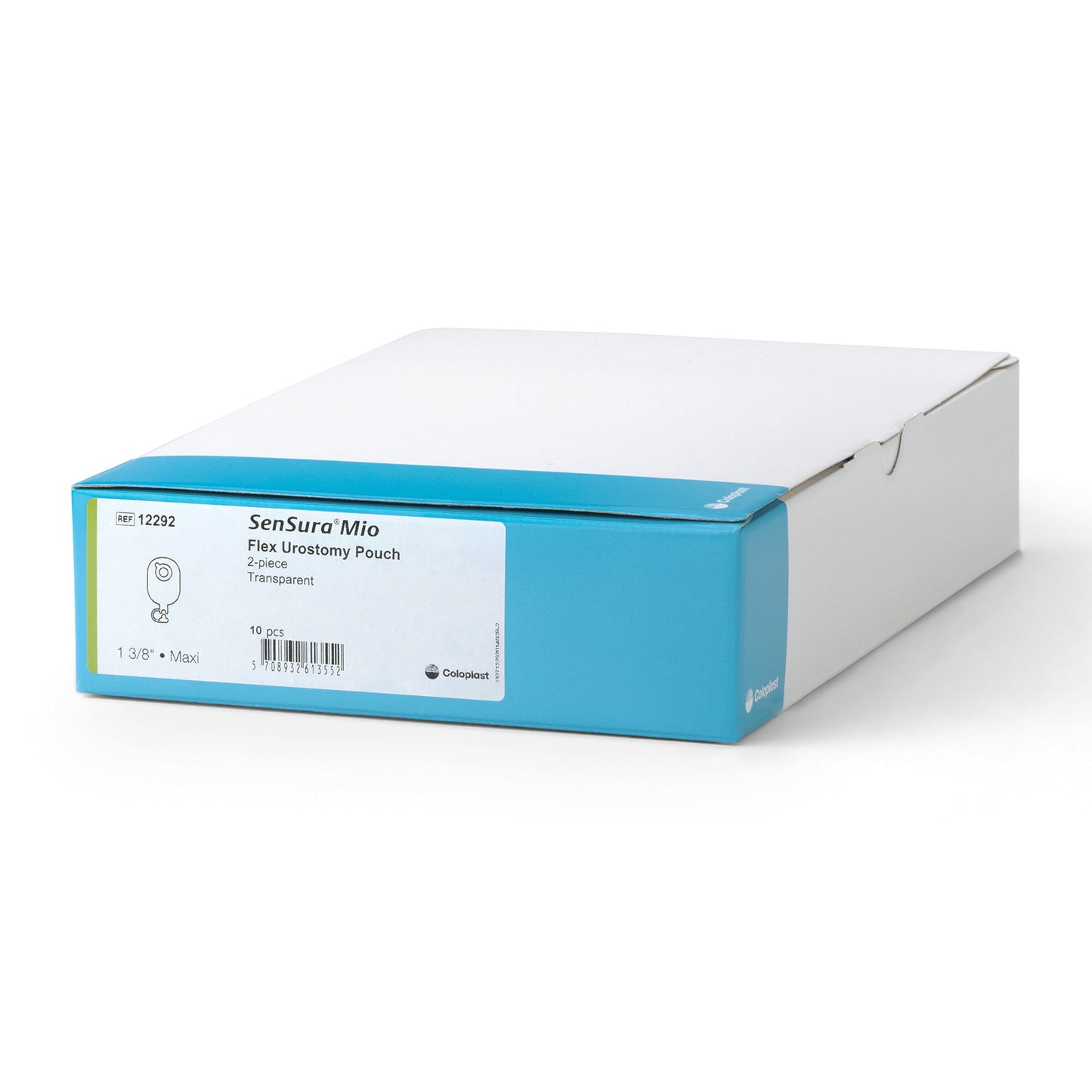 POUCH, UROSTOMY SENSURA MIO FLEX 10 1/2" GRN (10/BX)