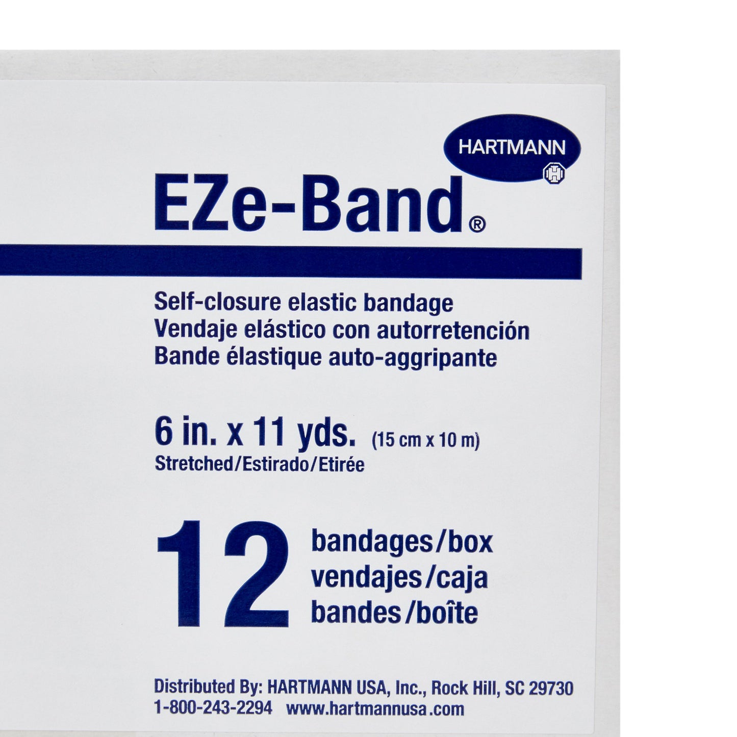 BANDAGE, ELAS EZE LF N/S 6"X11YDS (12/BX 2BX/CS)