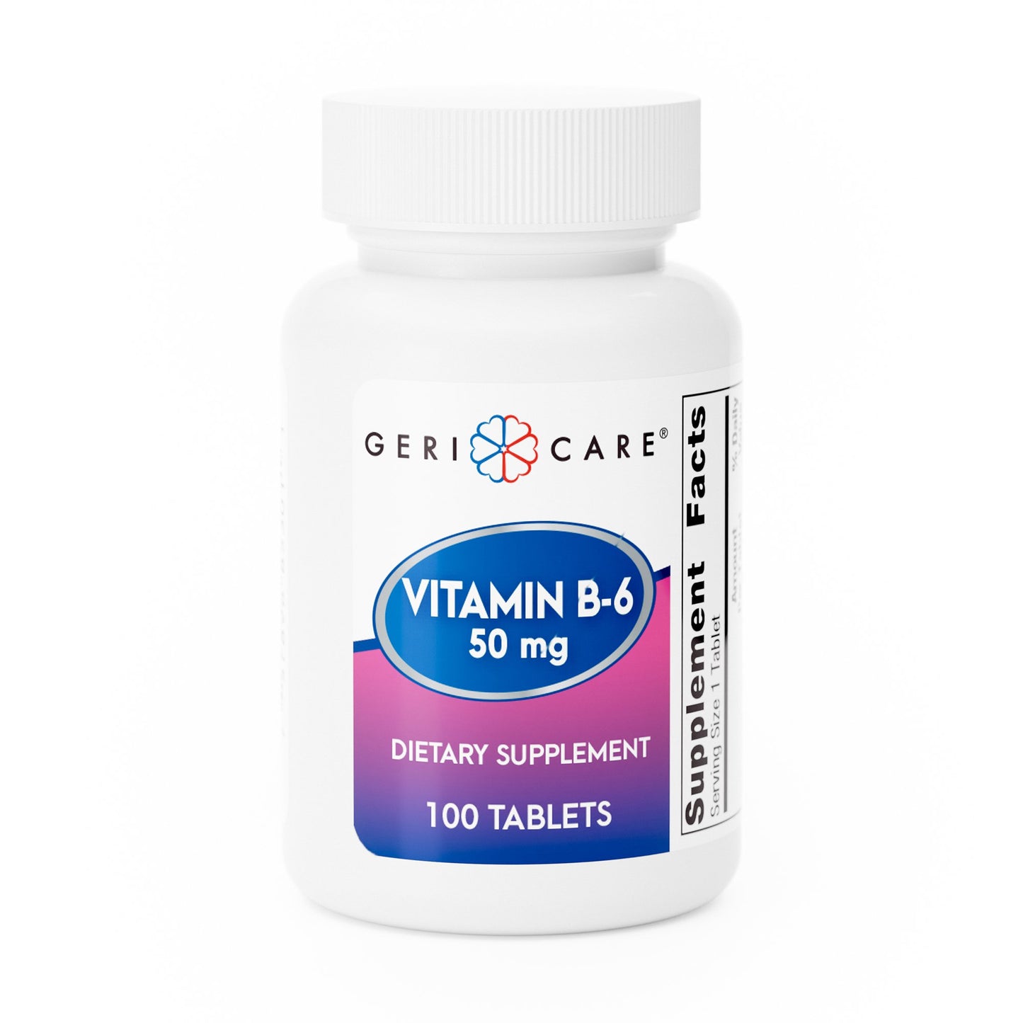 VITAMIN B-6, TAB 50MG (100/BT 12BT/CS)