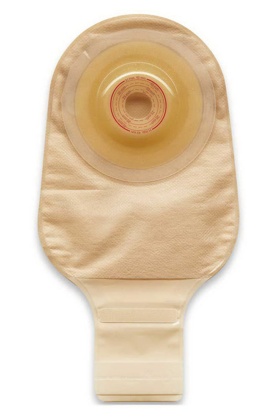 Esteem™+ Flex Opaque Ostomy Pouch, Pre-cut to Fit 25mm Stomas