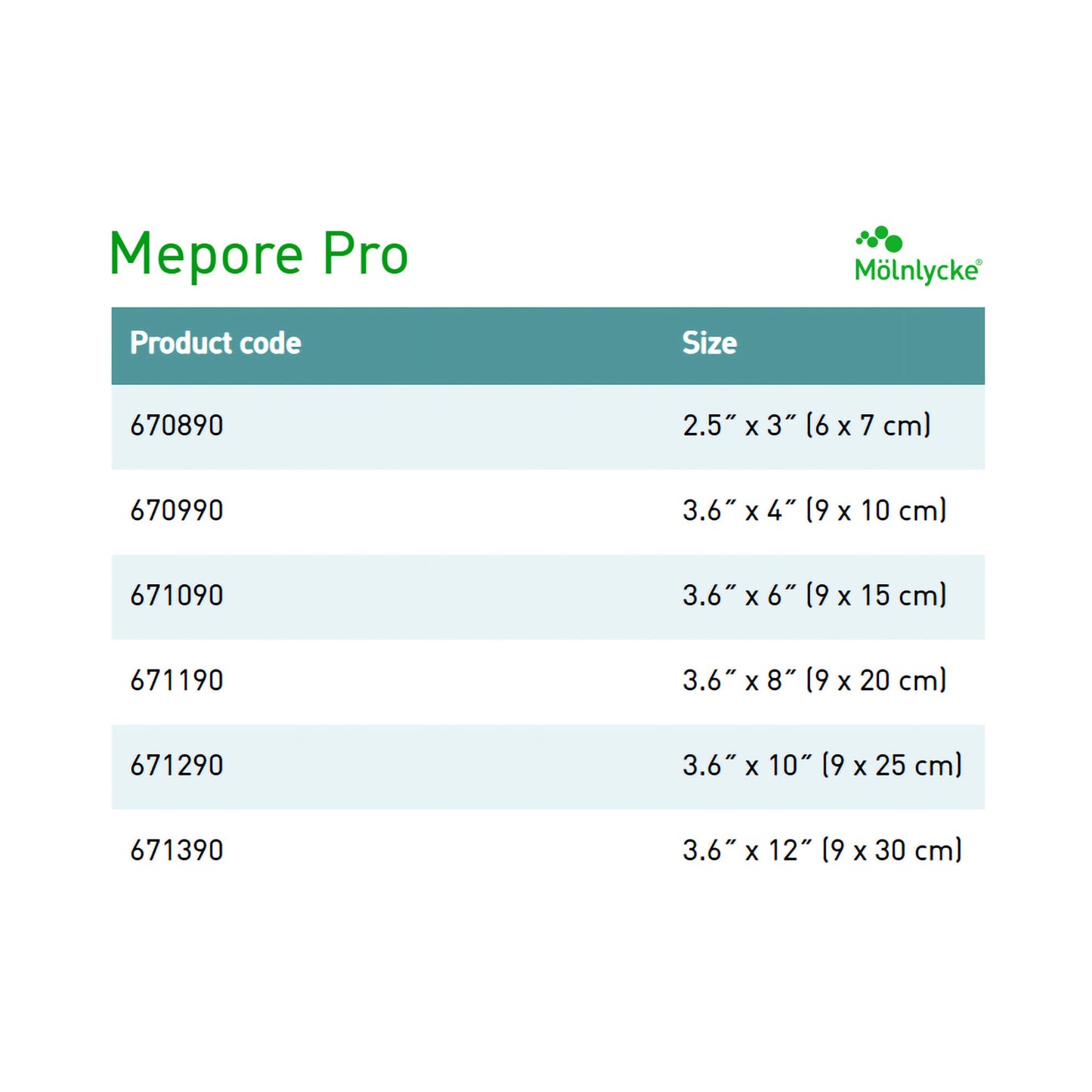Composite Dressing Mepore Pro 3-3/5 X 6 Inch Rectangle Sterile Film Backing