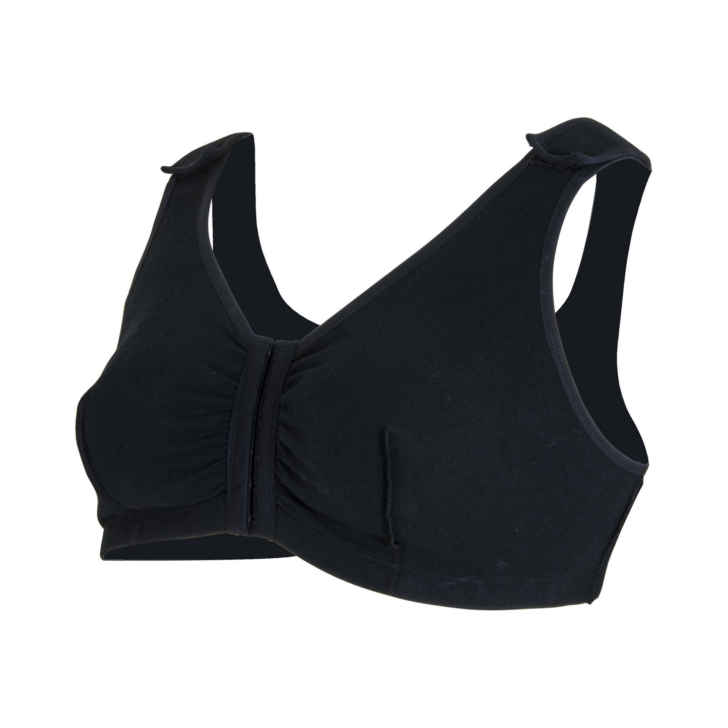 SUPPORT, SURGI-BRA II BREAST COTTON BLK LF 42B/C/D