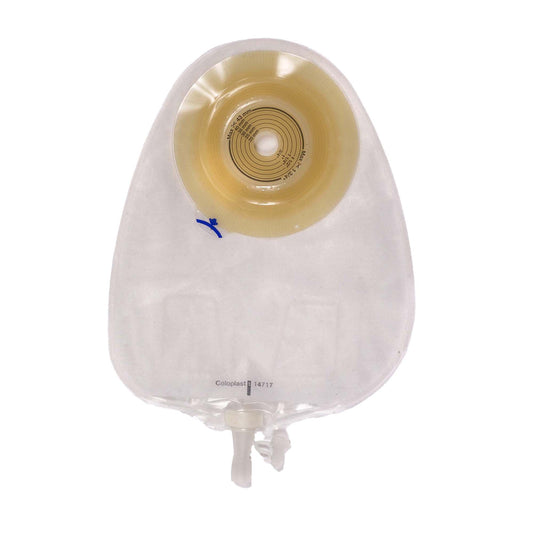 Assura® Convex Light One-Piece Transparent Urostomy Pouch, 15 – 43mm Stomas
