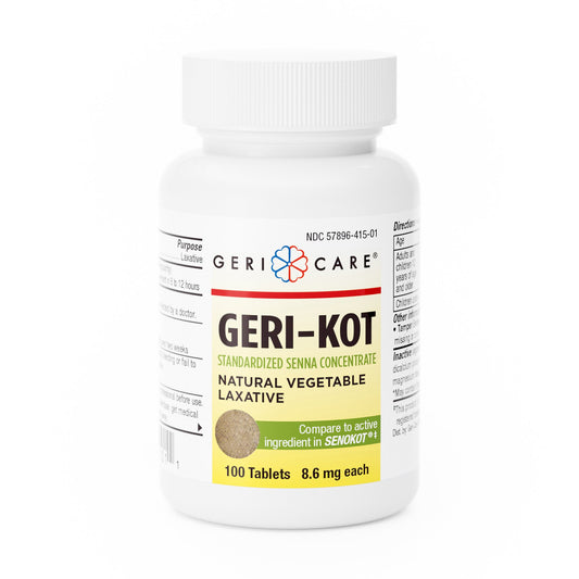 Geri-Care® Geri-Kot Senna Concentrate Natural Vegetable Laxative