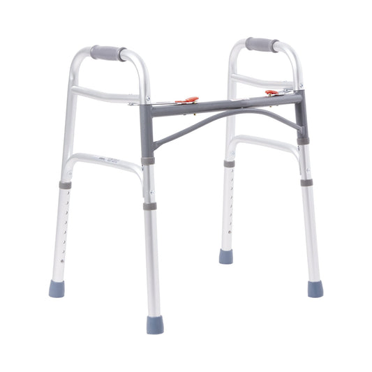 WALKER, FOLDING ALUM W/O WHLS JUNIOR 350LB (4/CS)