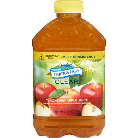 Thick & Easy® Honey Consistency Apple Thickened Beverage, 46-ounce bottle