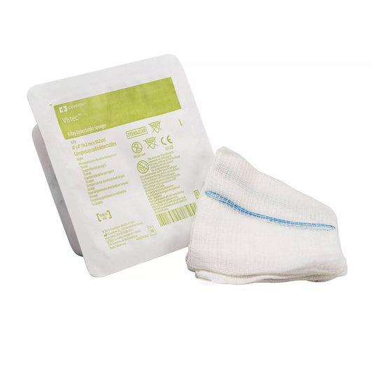 Visitec™ USP Type VII X-Ray Detectable Gauze Sponge, 4 x 4 Inch, 16-Ply