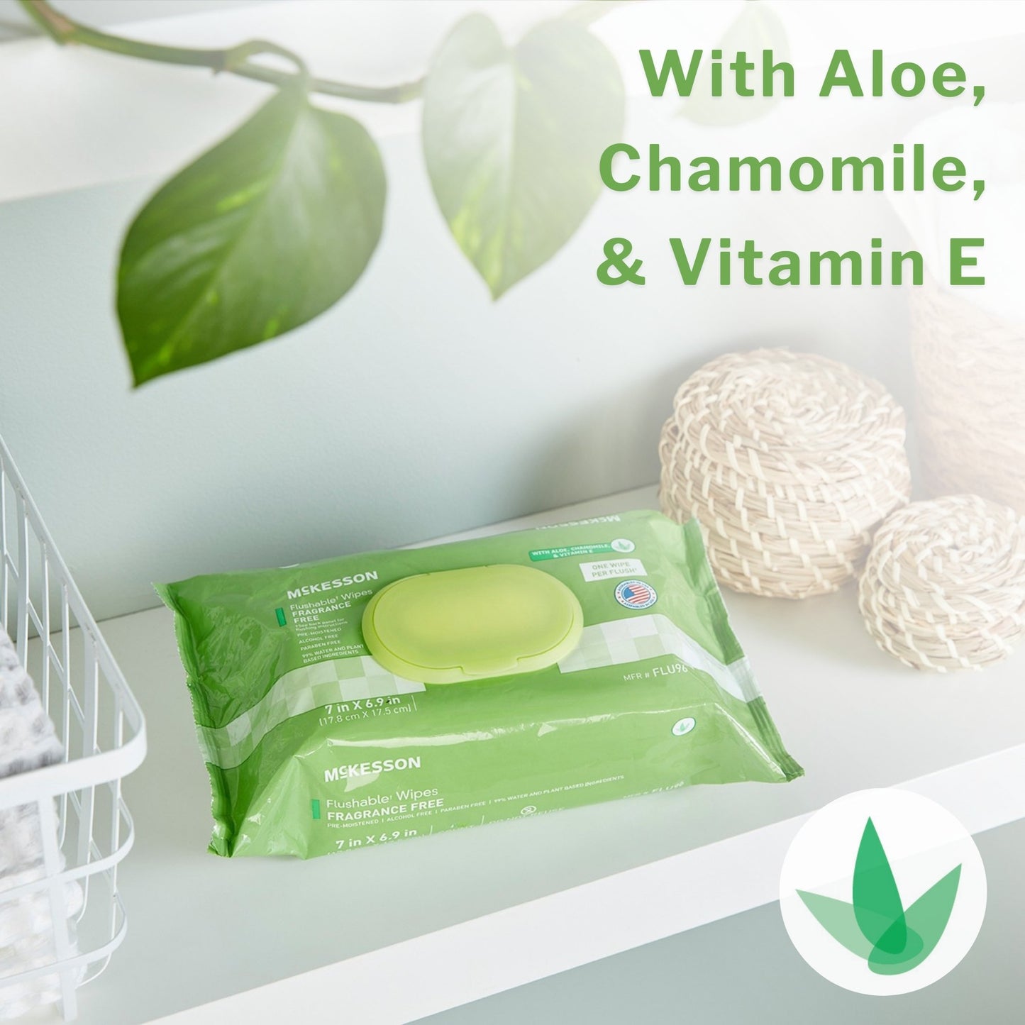 WIPE, WET FLUSHABLE UNSCNTED SFT PK W/LID (48/PK 12PK/CS)