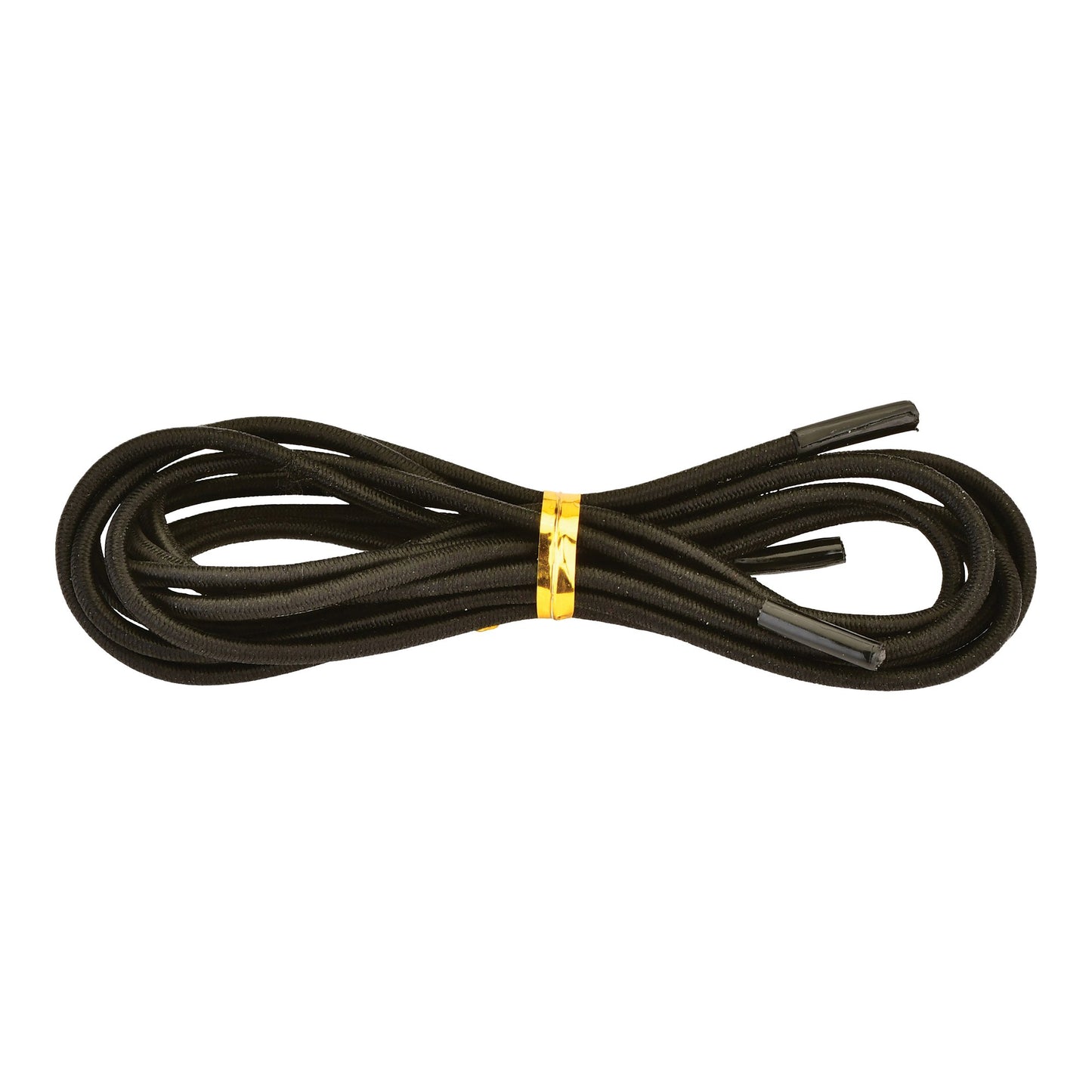 Nova Ortho-Med Elastic Shoelaces, Black, Pair