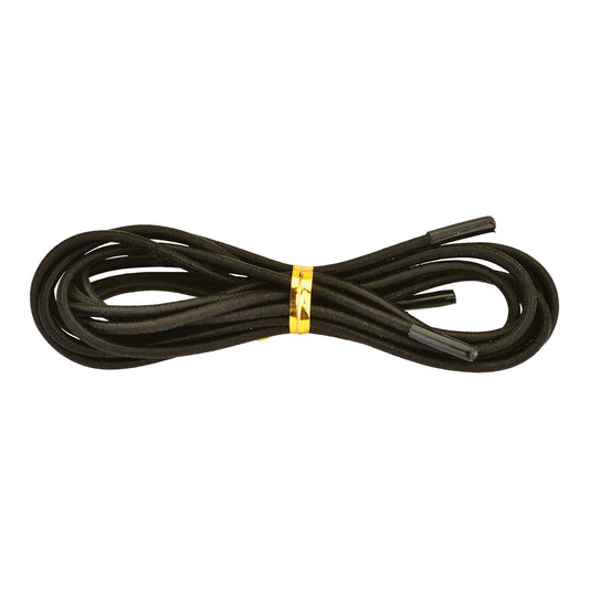 Nova Ortho-Med Elastic Shoelaces, Black, Pair