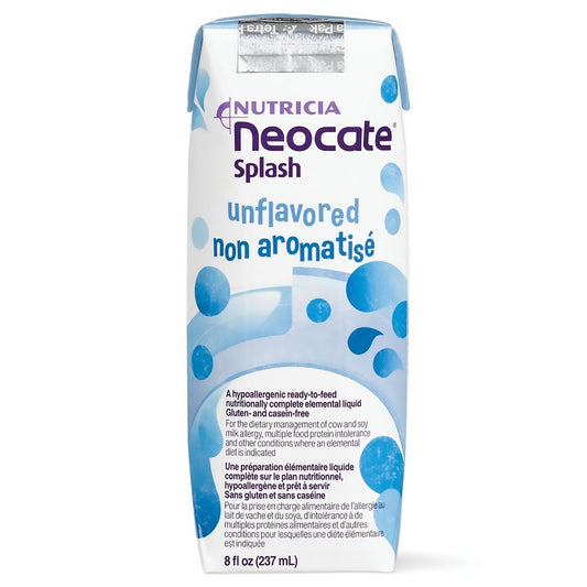 Neocate® Splash Hypoallergenic Ready-to-Feed Elemental Liquid, 8-ounce carton