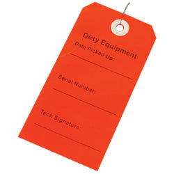 Equipment Tag, 500/cs