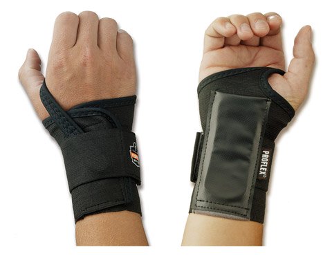 WRIST SUPPORT, PROFLEX 4000 BLK RT LR