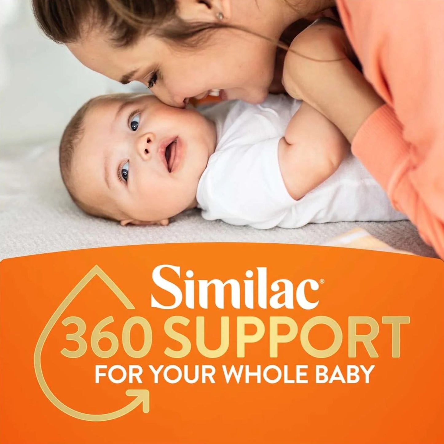 Infant Formula Similac® 360 Total Care® Sensitive Unflavored 32 oz. Bottle Liquid Iron