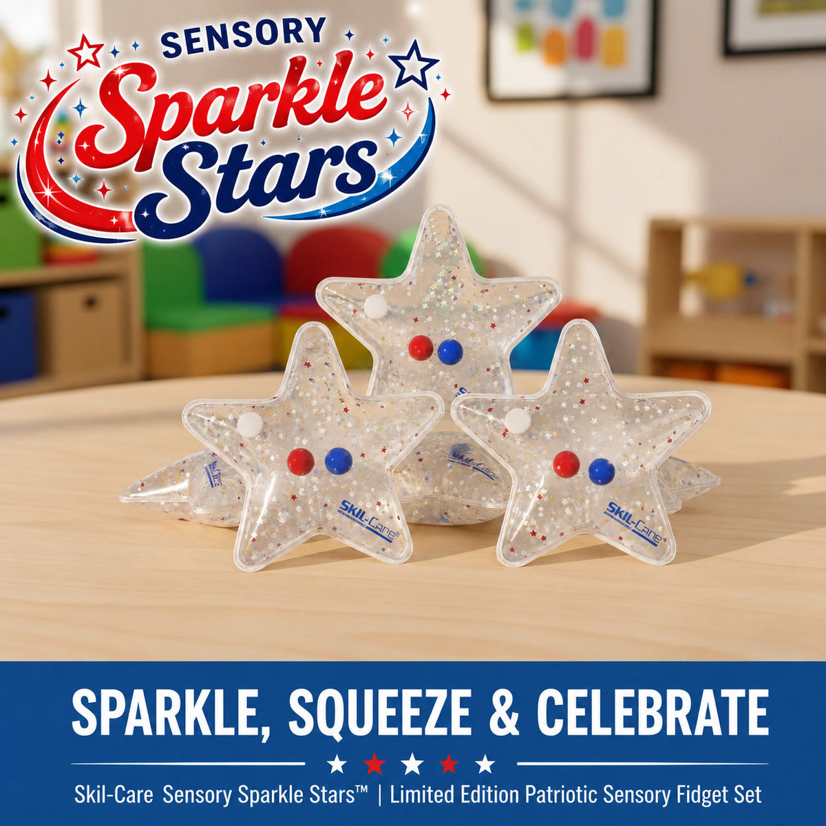 Skil-Care Sensory Sparkle Stars