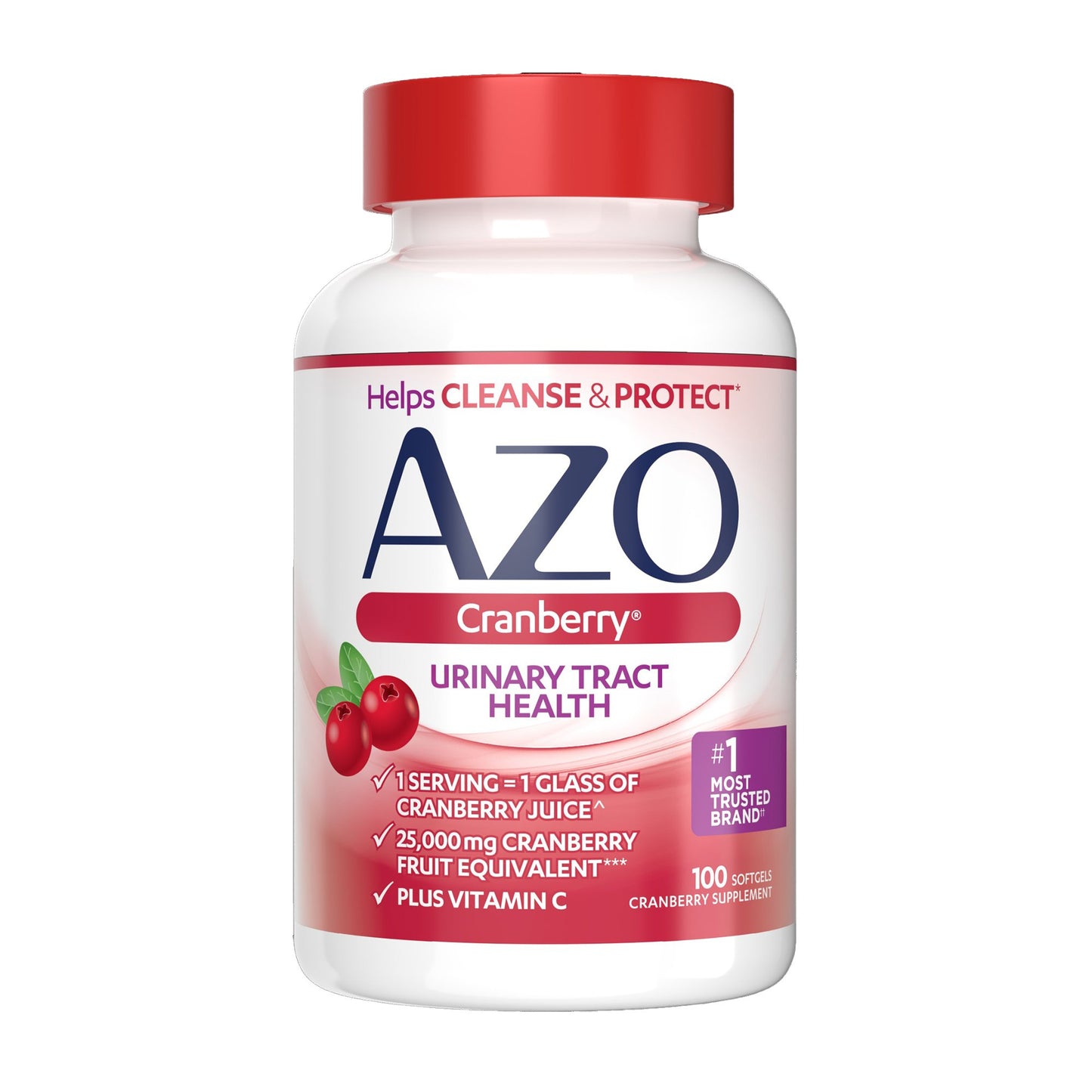 SUPPLEMENT, SGEL AZO URINARY CRAN UTH 500MG (100/BT 24BT/CS)