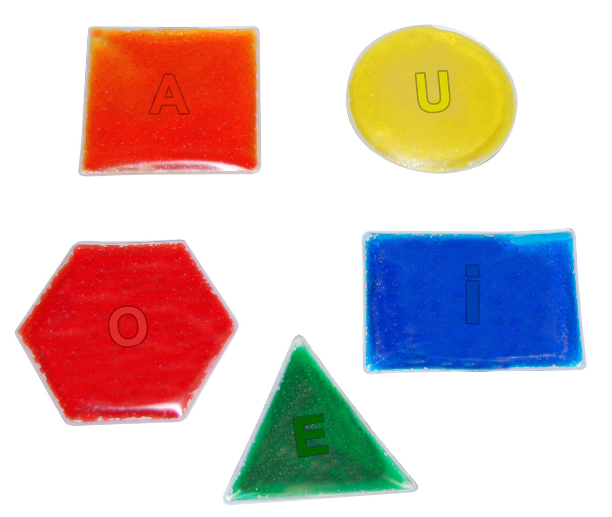 Skil-Care Hidden Letter Glitter Shapes