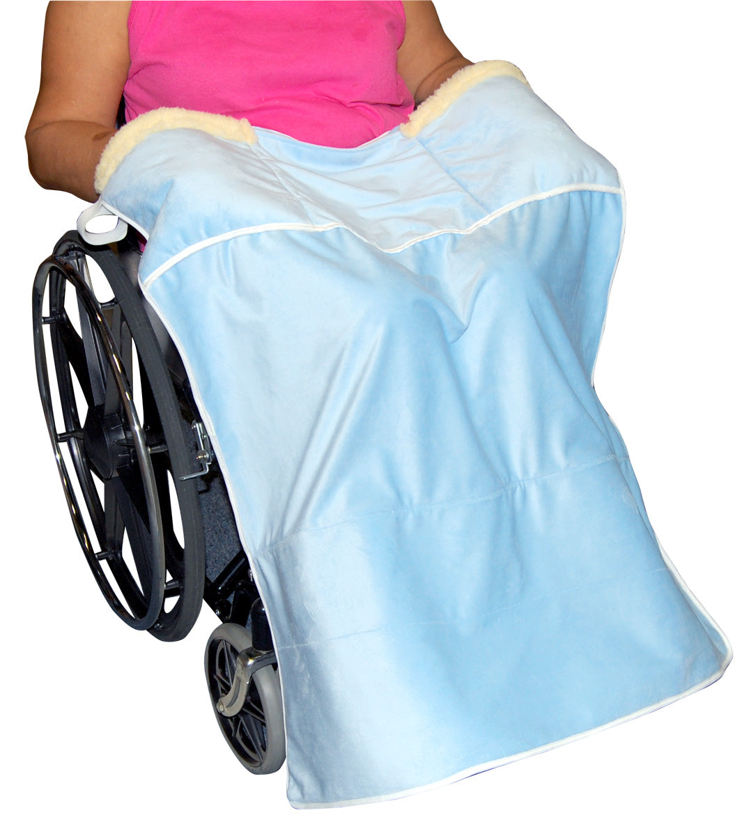 Skil-Care Lap Blanket with Hand Warmer
