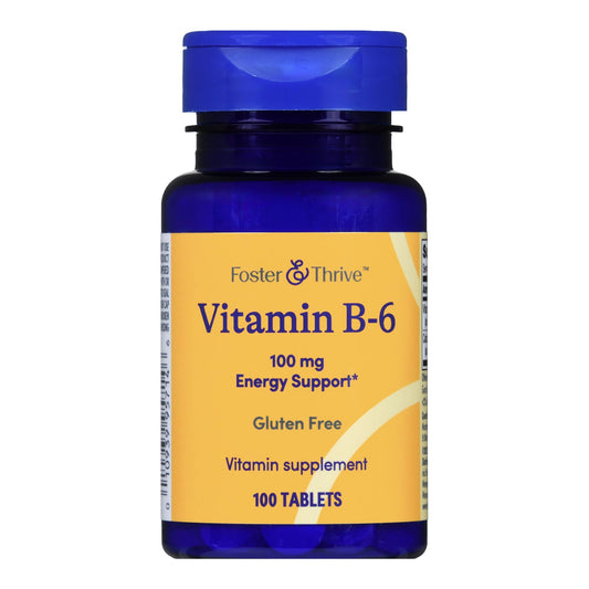Foster & Thrive™ Vitamin B-6 100 mg Tablets
